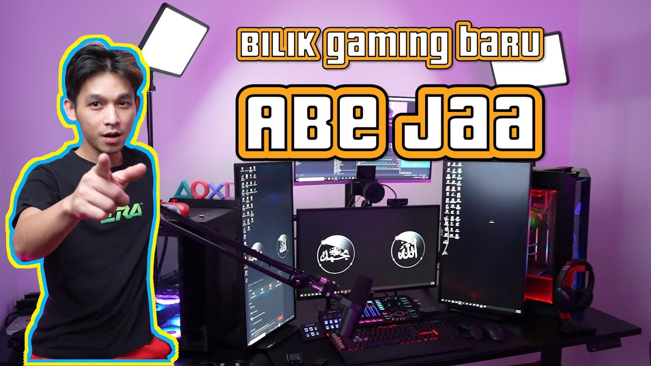 Bilik Gaming Baru Abe Ja