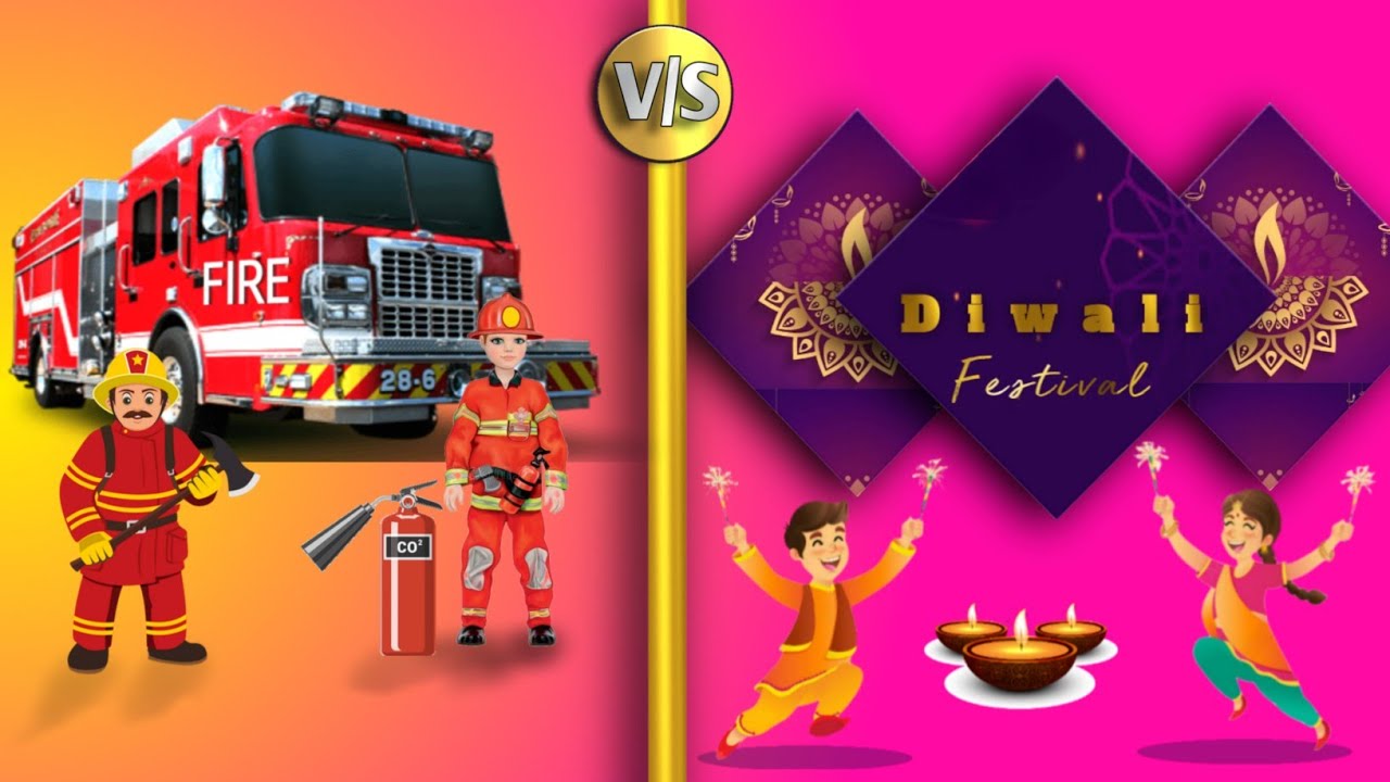 Diwali v/s Fire Brigade # Diwali Safety Advice and Tips, #🔥 Fire Safety