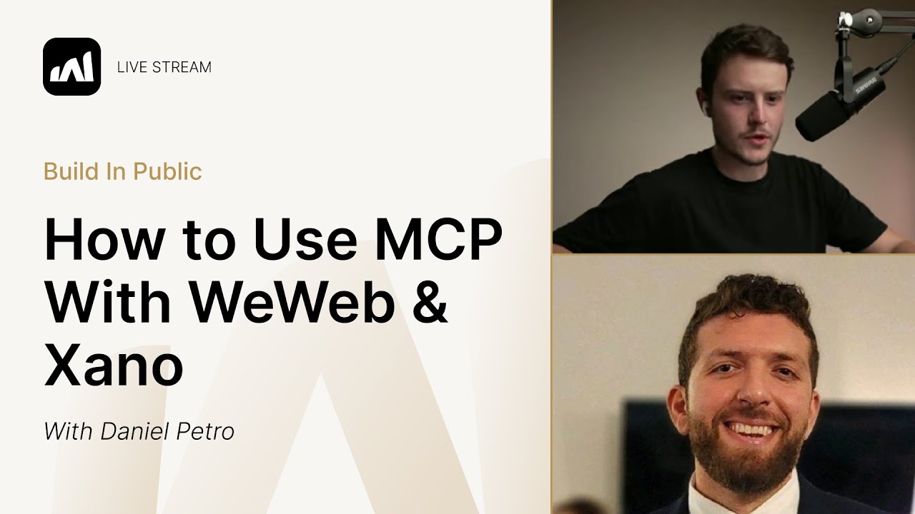 How to Use MCP with WeWeb & Xano