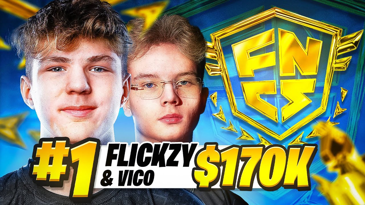 🏆1ST DUO FNCS GRAND FINALS ($170.000)🏆 w/Vico | Flickzy
