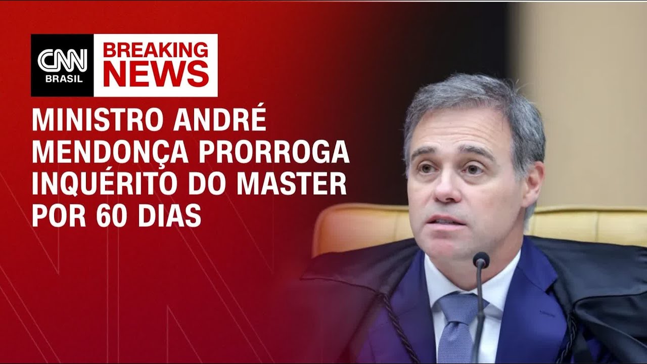 Mendonça prorroga inquérito do caso Master por mais 60 dias | BASTIDORES CNN