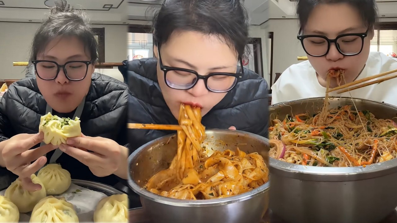 EATING SO MUCH WITH HOT FOOD CHALLENGE, ASMR & MUKBANG WITH SOUND #ah11asmr #food #asmr #mukbang