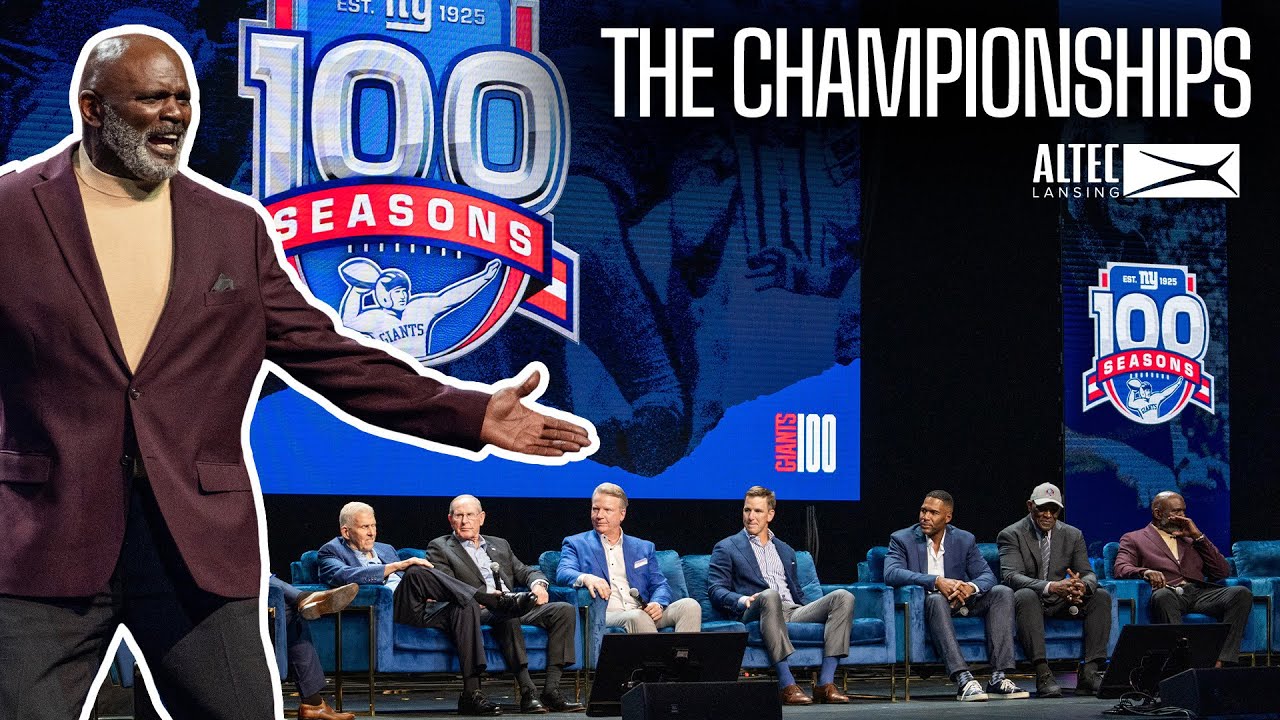 Giants 100: A Night With Legends | The Championships | New York Giants