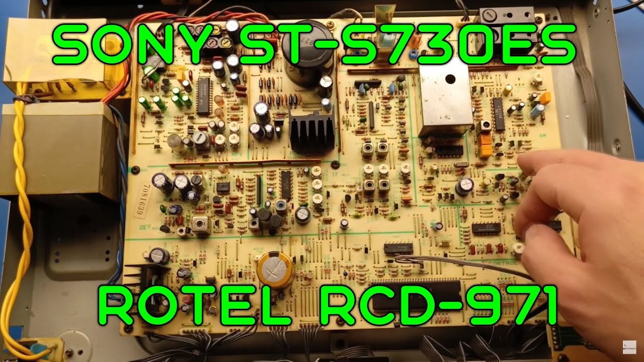 SONY ST-S730ES, ROTEL RCD-971