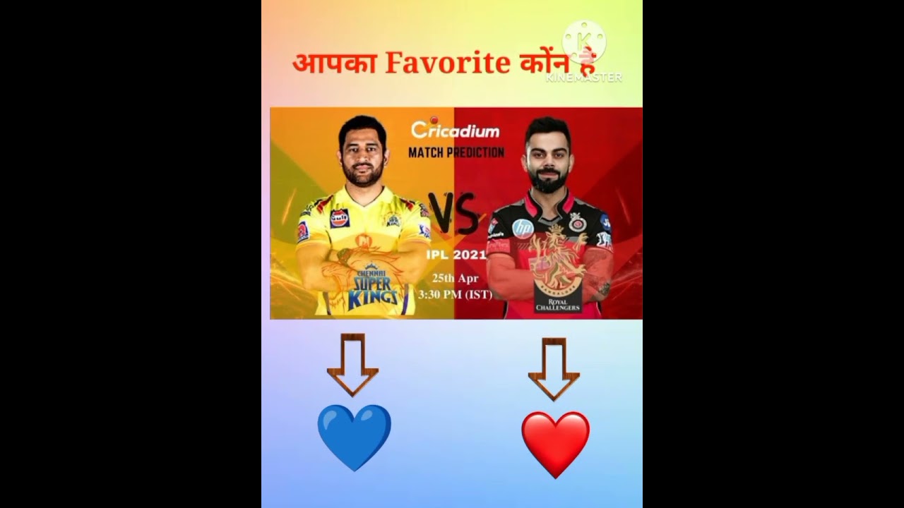 Csk team  vs Rcb team❓#shorts #ytshort #viralshort #comparison