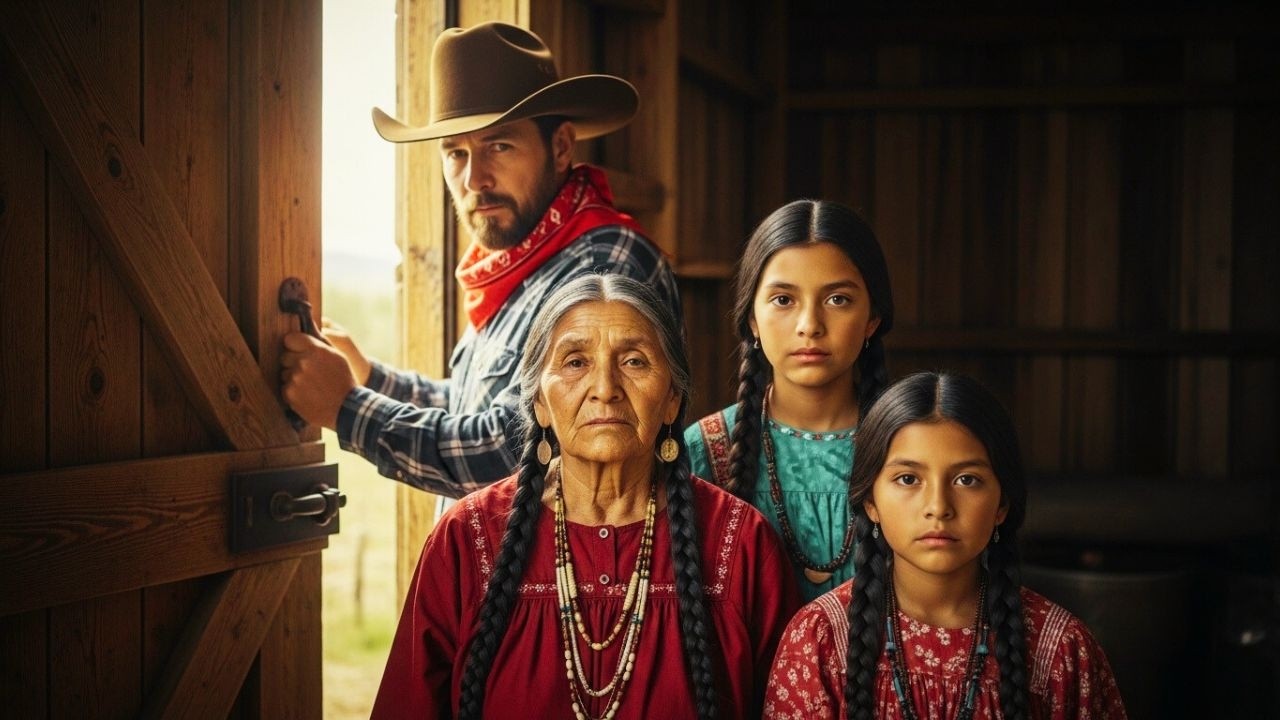Nadie quiso darles refugio… hasta que una mujer apache y sus dos hijas llamaron a la puerta...