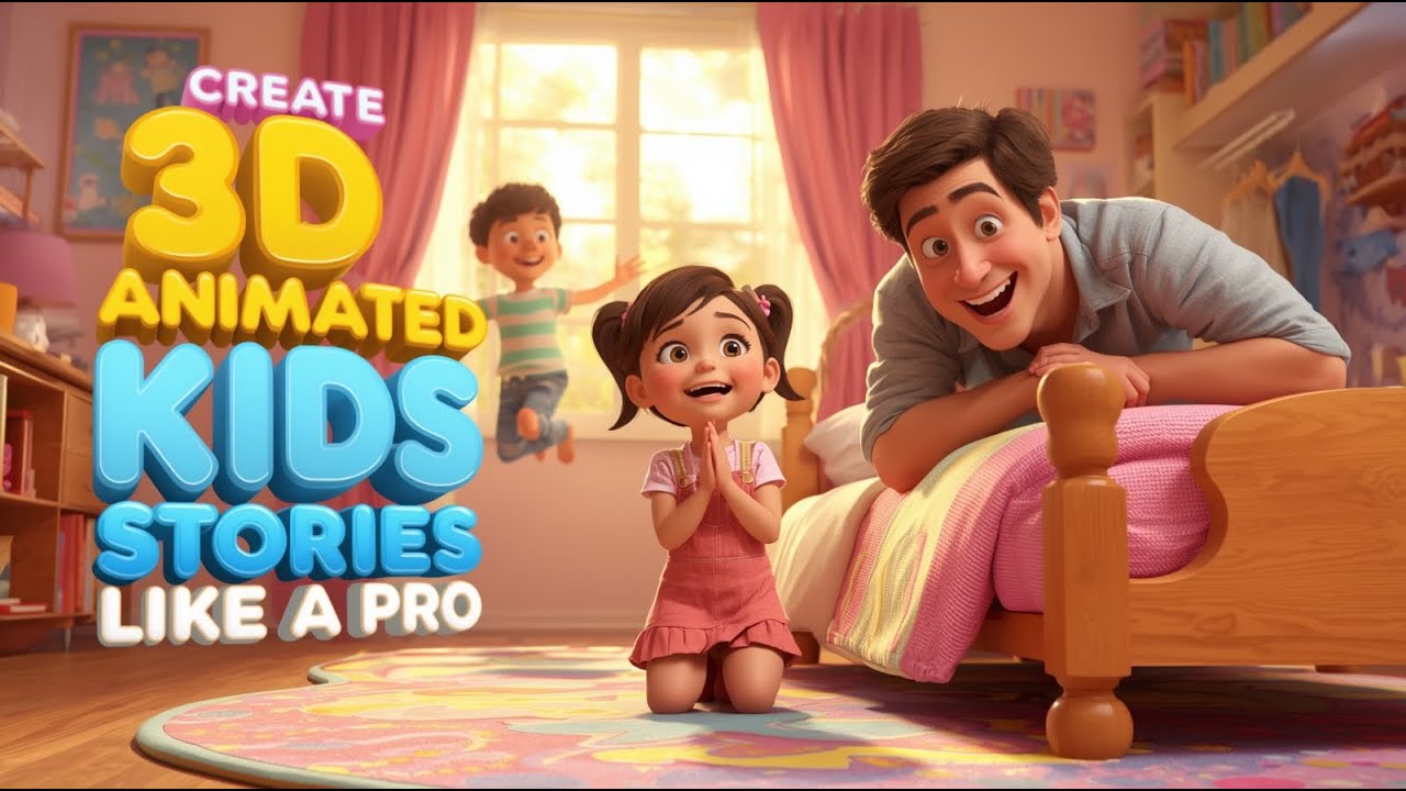 Create 3D Animated Kids Stories Like a Pro — With Only Free Tools!