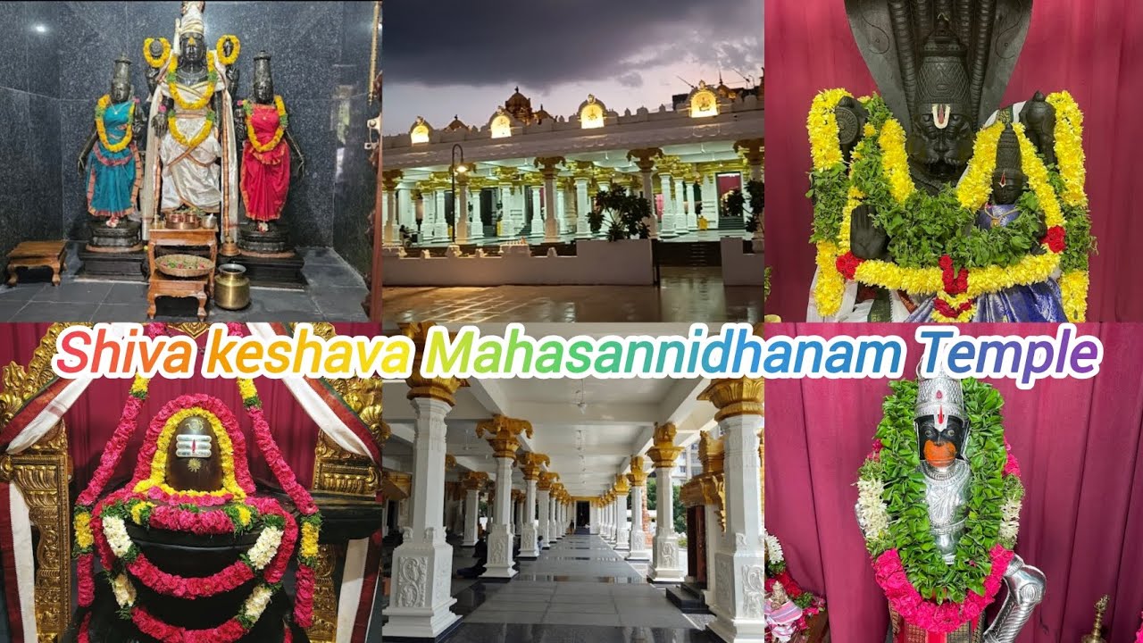 Shiva keshava Mahasannidhanam Temple kokapet Hyderabad #templetour #hyderabadtemples #new