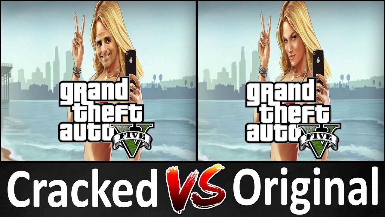 Original vs Cracked - GTA 5🔥
