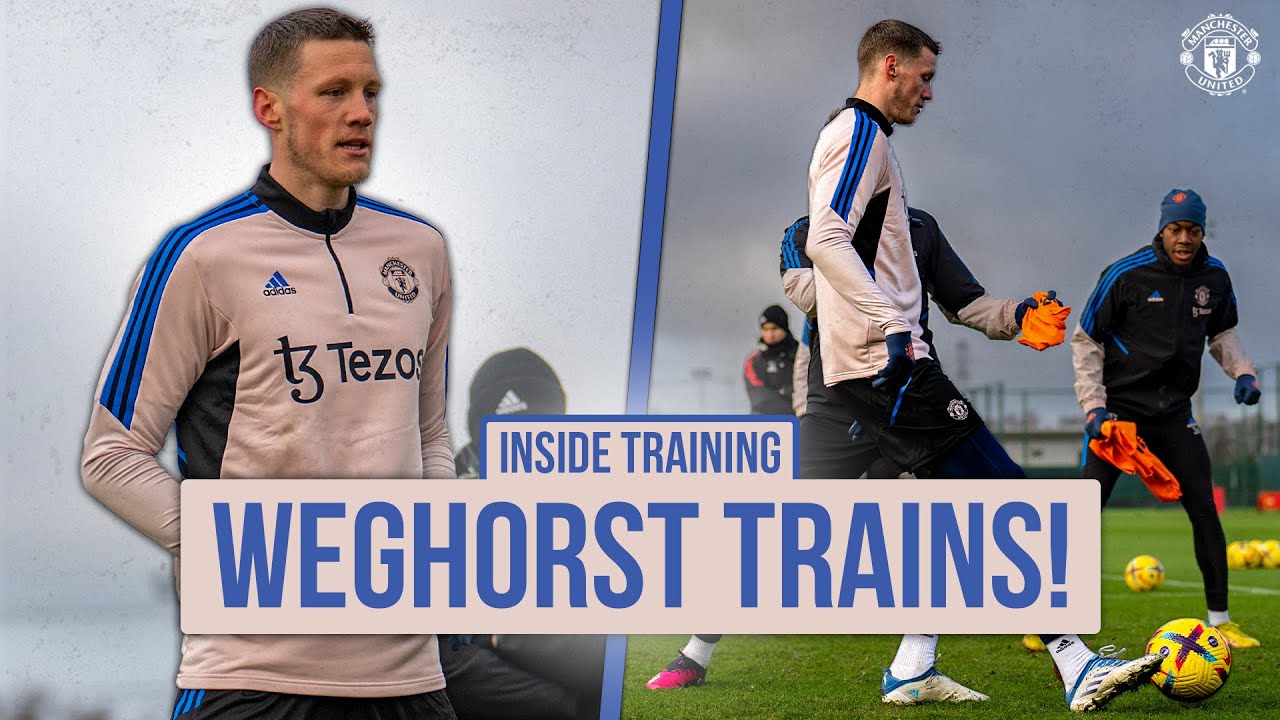 Wout Weghorst's First Carrington Session! 👊 | INSIDE TRAINING 👀