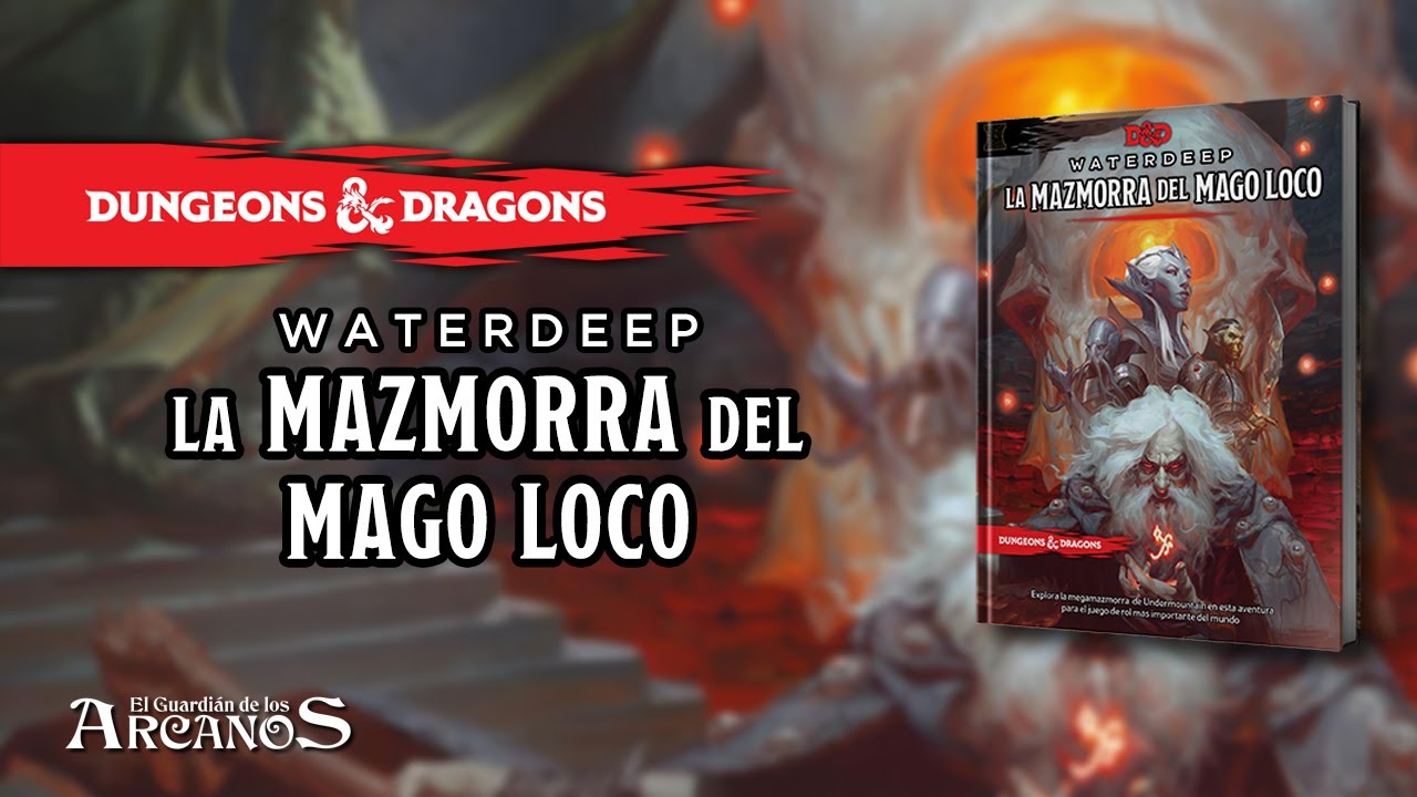 Dungeons & Dragons - Waterdeep La Mazmorra del Mago Loco (Wizards of the Coast)
