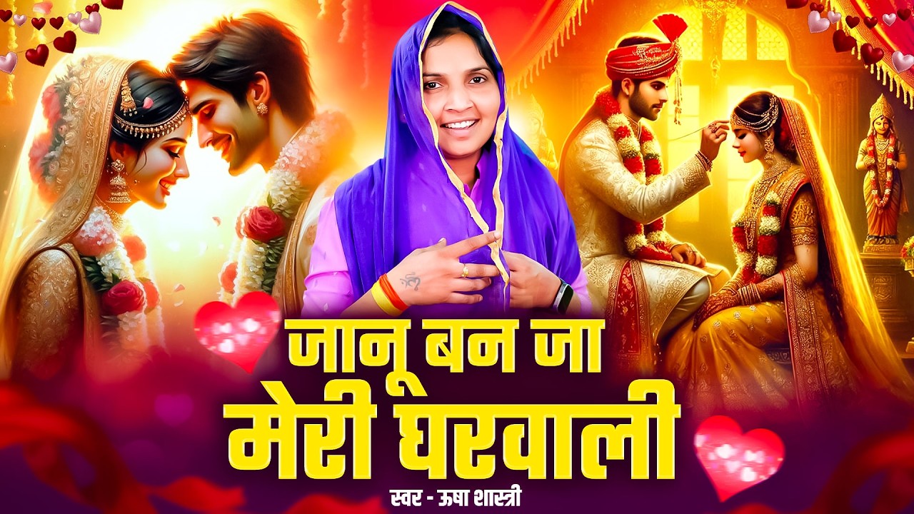 जानू बन जा मेरी घरवाली | Janu Ban Ja Meri Gharwali - कु० ऊषा शास्त्री | New Valentine Day Song