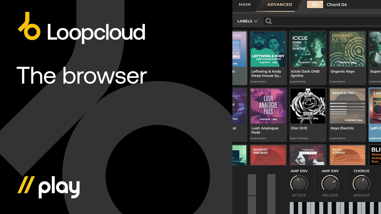 Loopcloud PLAY - The Browser
