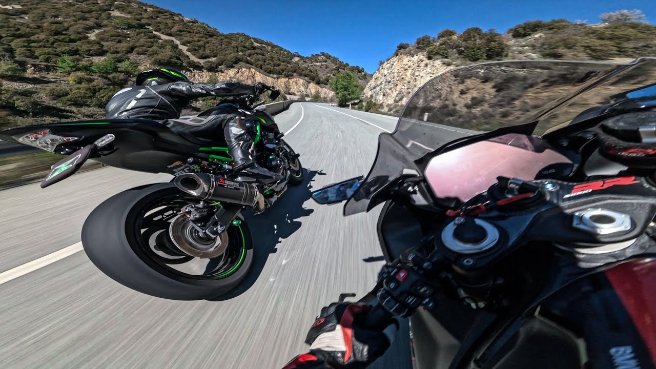 Kawasaki Z900 Street Ride with My Buddy