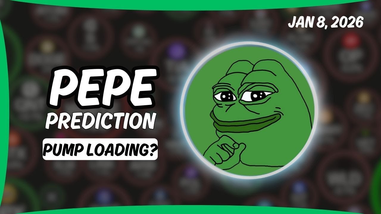 Pepe Coin Bullish Back? Pepe Coin Price Prediction  | Pepe coin News Update Jan 8, 2026