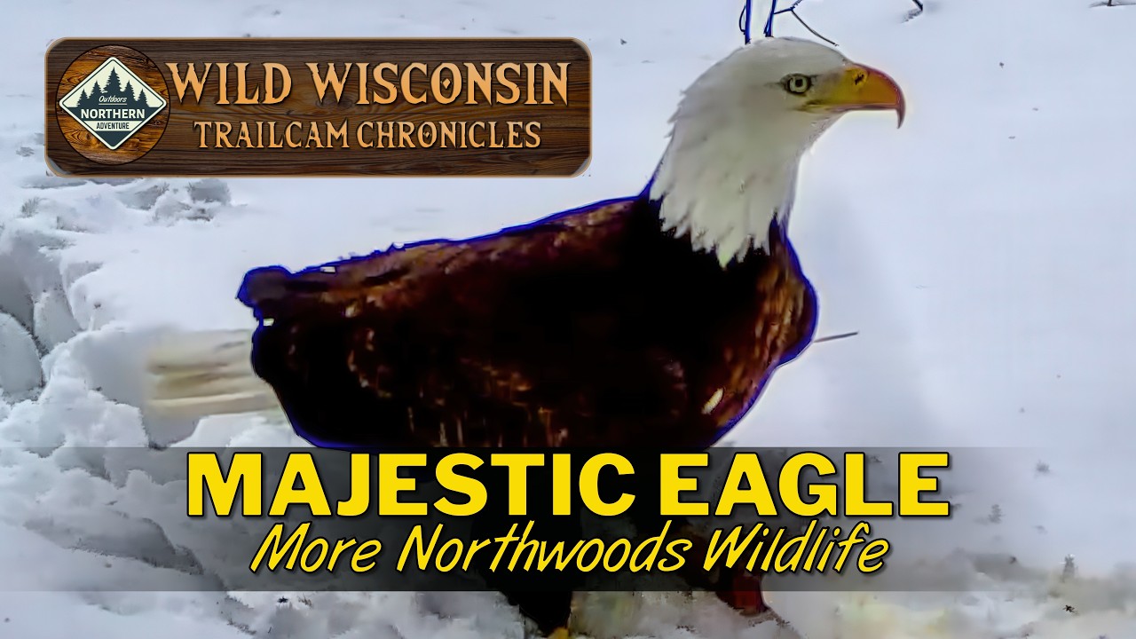 What My Trail Cameras Captured in February (Deer, Coyote, Eagle & Winter Wildlife!)