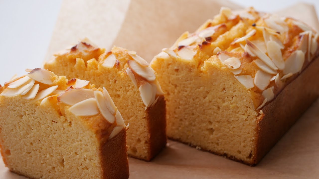 絶品♡低糖質 アーモンドプードル100%のレモンケーキ | Low carbs Almond Flour Lemon Cake