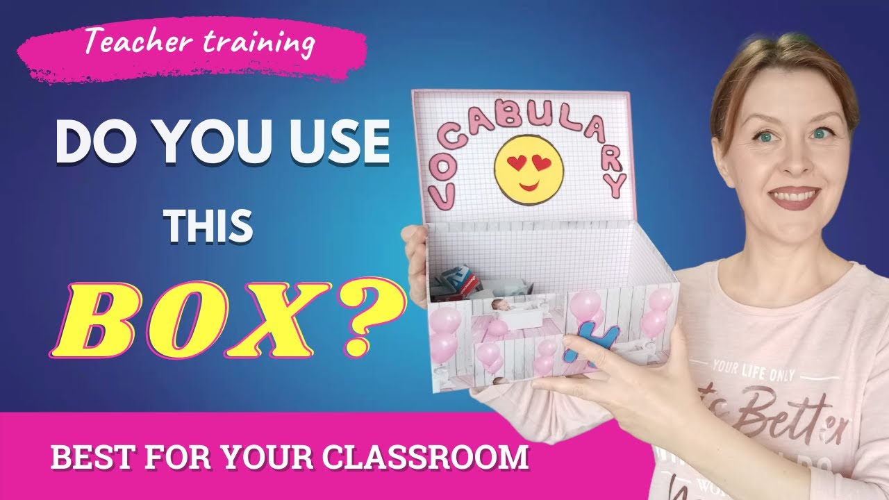 Vocabulary Box: 6 игр для изучения английского как иностранного языка для изучения и повторения с...