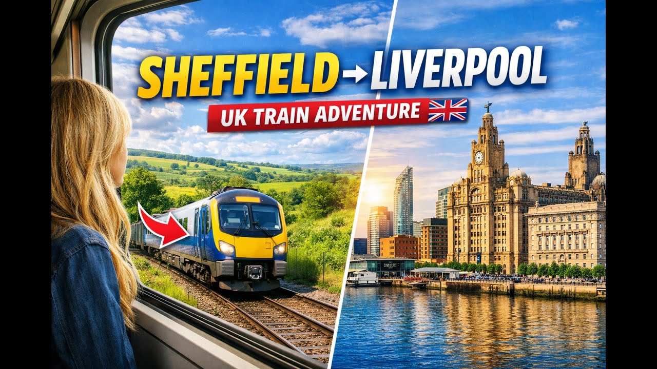 Sheffield to Liverpool by Train | UK Travel Vlog | 2026