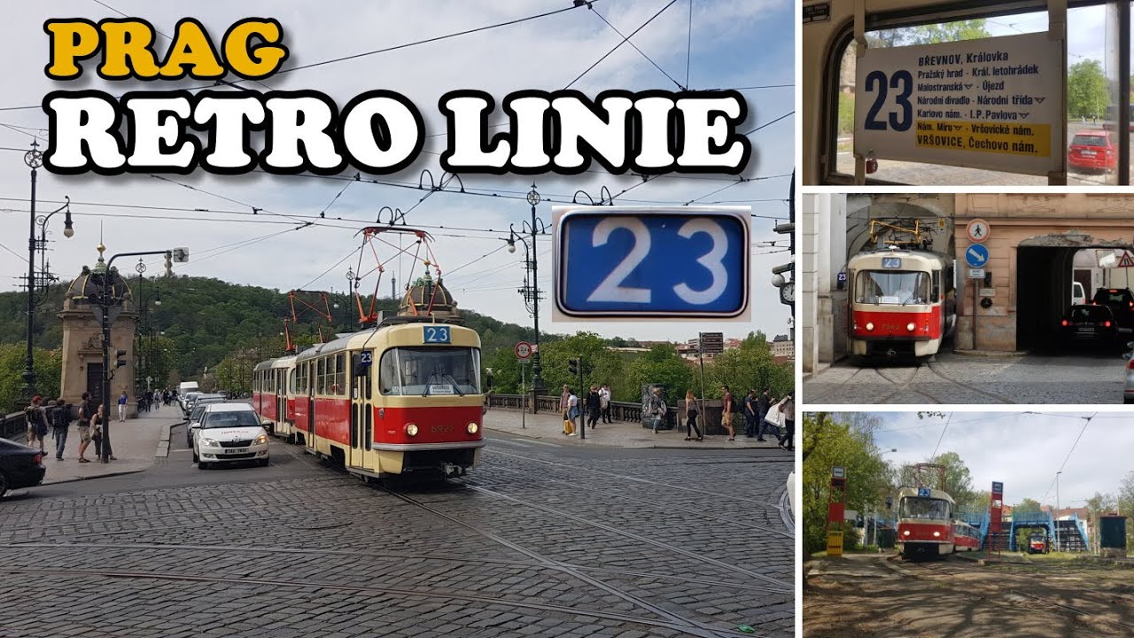 Prager Straßenbahn - Die Retro Linie 23
