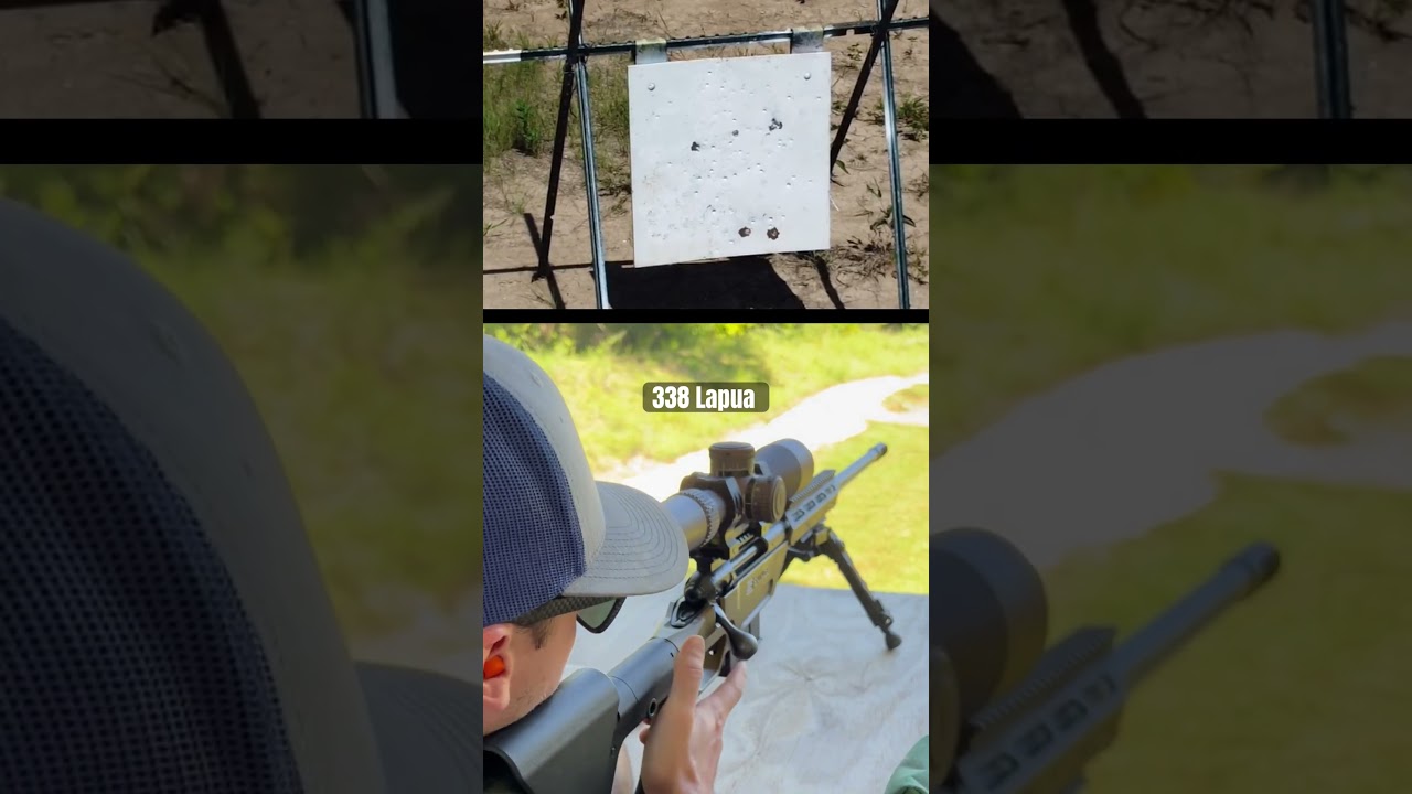 Impact Comparison 300 PRC vs 338 Lapua (450yds)