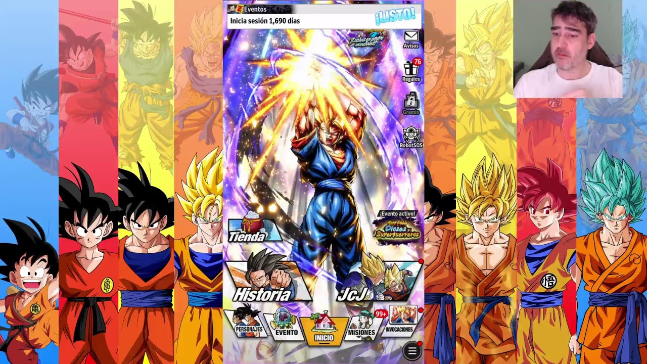 DBZ LEGENDS!  INICIAMOS UNA CUENTA TOCHA QUE ESPERO QUE ME QUEDE! SUMMONS!! Y MAS!