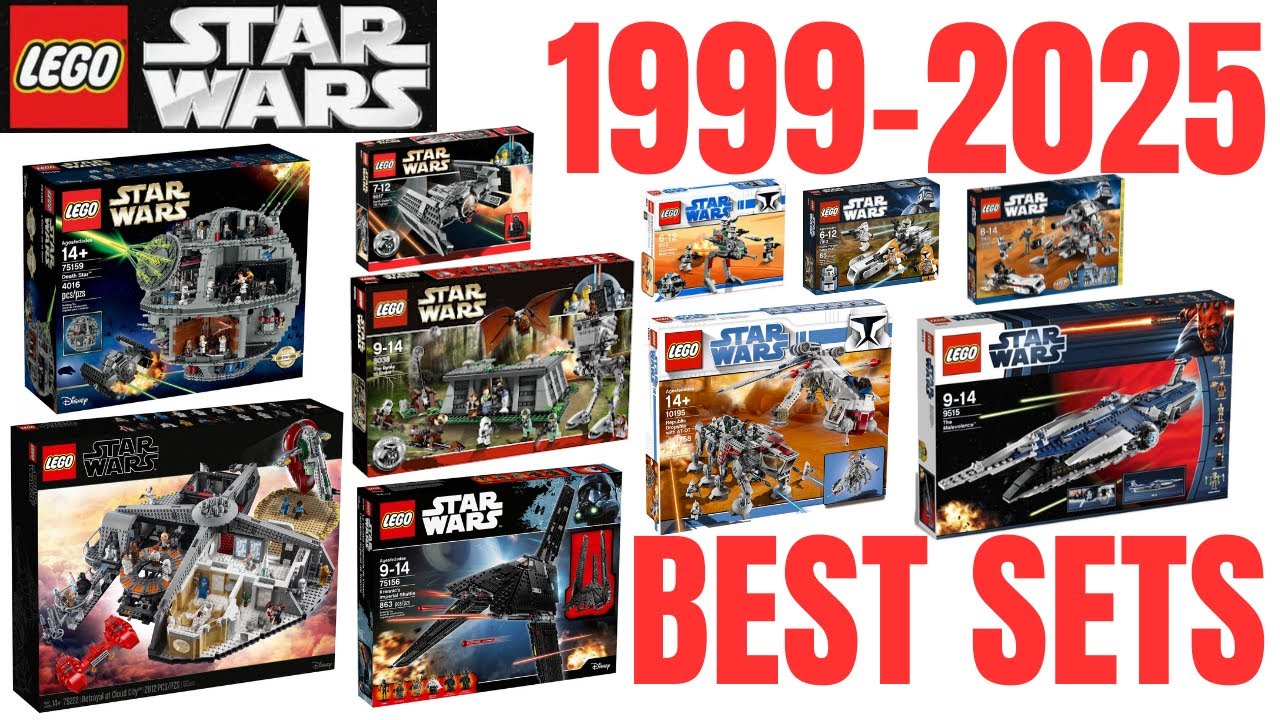LEGO Star Wars Best Sets of 1999-2025! | TooBrokeForLego