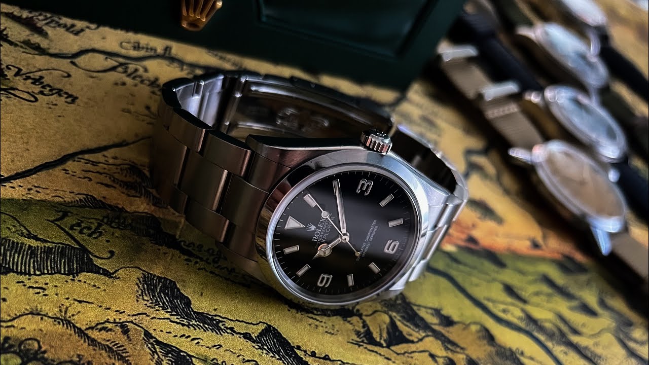 The Rolex Explorer is worth selling everything. Reference 114270.