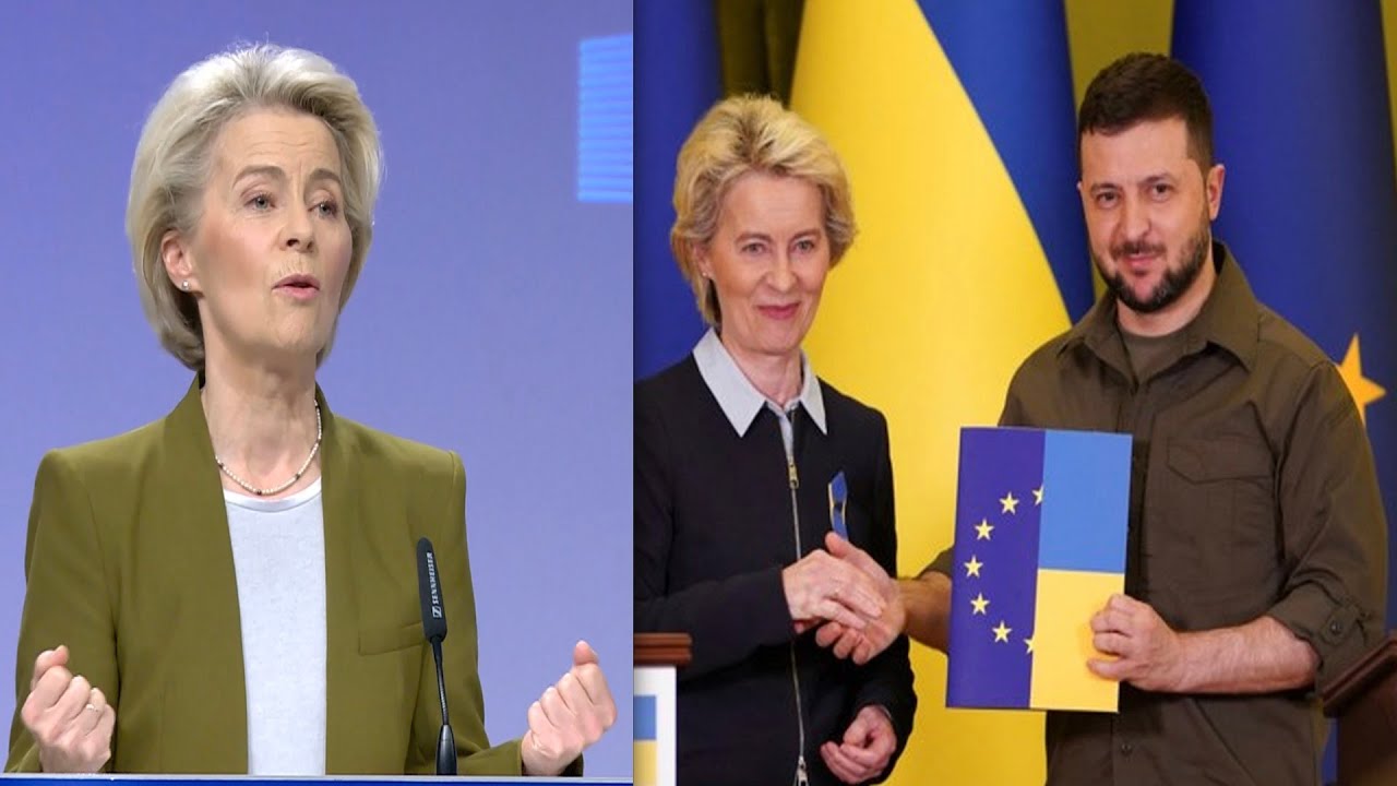 Ukraine's accession to EU depends on speed of reform - von der Leyen