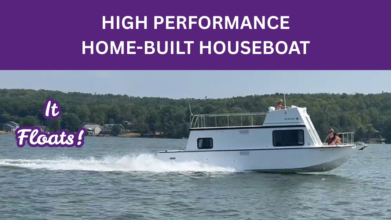 Houseboat Build Episode 41 ~ Launch Day!