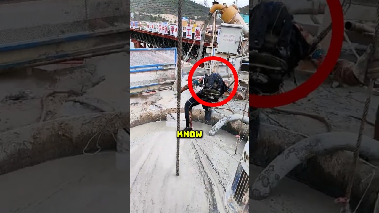 Самая опасная работа дайвера