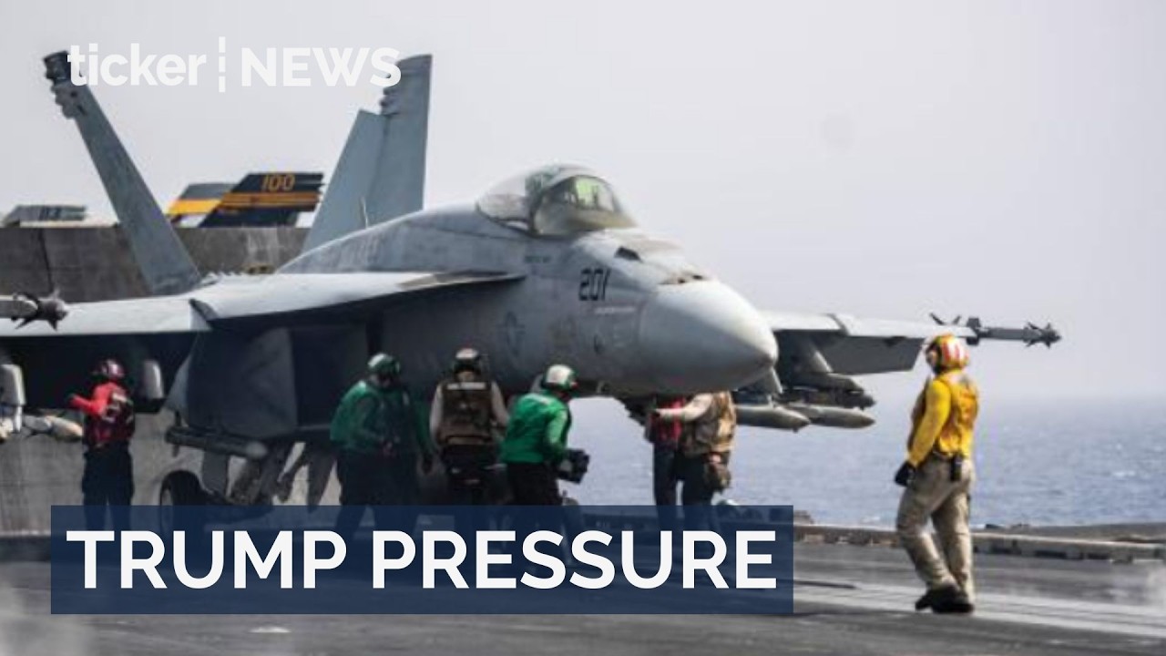 Trump hints at military pressure as U.S. and Iran resume nuclear talks