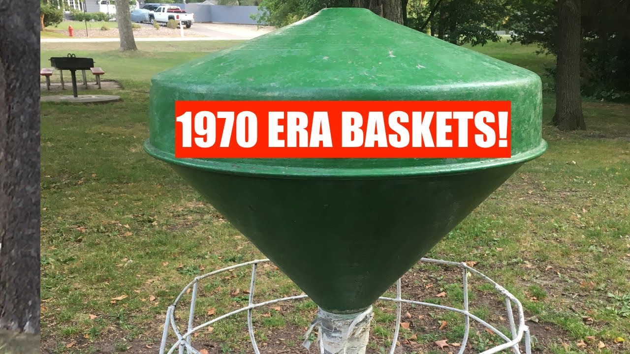 Rewind & hear the clang of 1970s Disc golf baskets