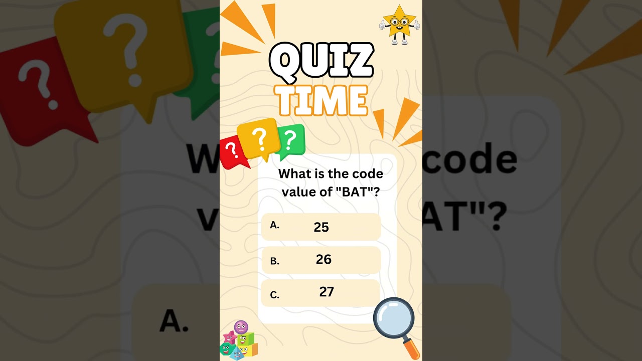 💡 Think Fast! Secret Code Challenge for Smart Kids