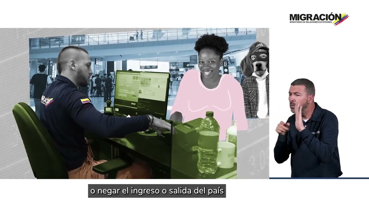 Migración de la A a la Z: Control Migratorio (Lengua de Señas)