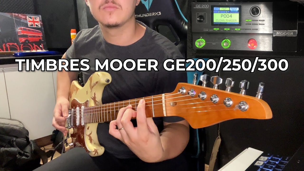 PACK DE TIMBRES MOOER GE200 / GE250 / GE300