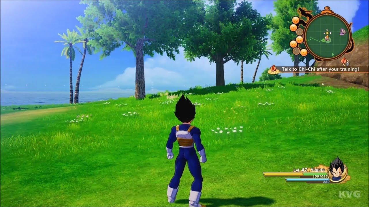 Dragon Ball Z: Kakarot - Vegeta - Open World Free Roam Gameplay (PS4 HD) [1080p60FPS]