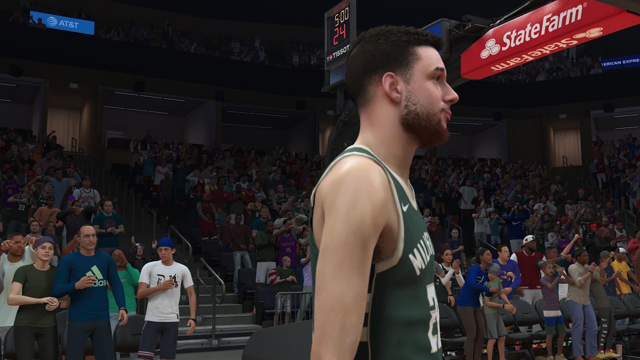 NBA 2K26 - NBA - Career Mode - Bucks VS Raptors - PS5 Pro Enhanced Gameplay - No Commentary