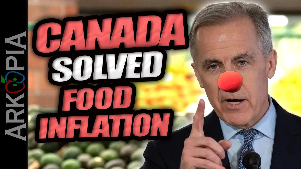 🍁Канада снова решила проблему высоких цен на продукты питания🤡