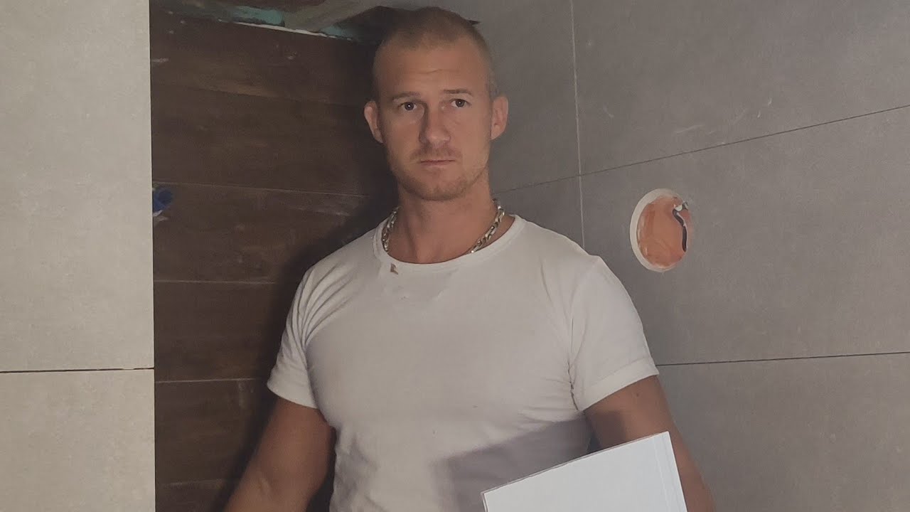 Пвц ламперия за баня (тънкости за таван хънтър)#монтаж #баня #bathroom bathroom ceiling