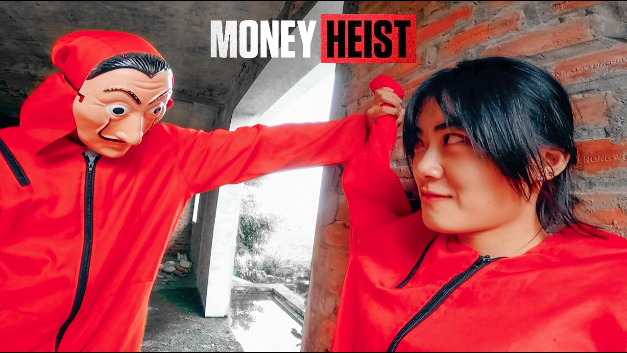 MONEY HEIST PARKOUR || LOVE & JEALOUSY 💖 (Epic Parkour POV)