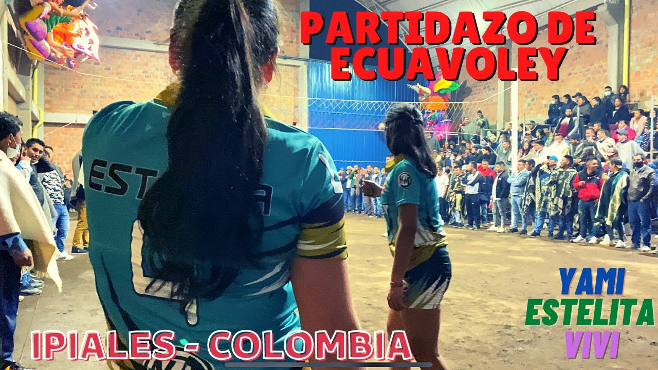 ★PARTIDAZO DE ECUAVOLEY EN IPIALES★😱│MUJERES vs HOMBRES│ FULL ACCIÓN🌟SEP 2021 VIVI-YAMI-ESTELITA