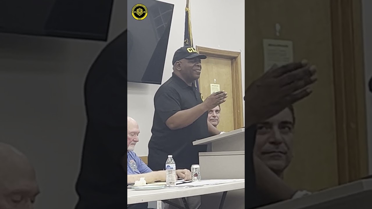 James Henry – CLC Candidate for NALC President speaking with letter carriers at NALC Branch 2502