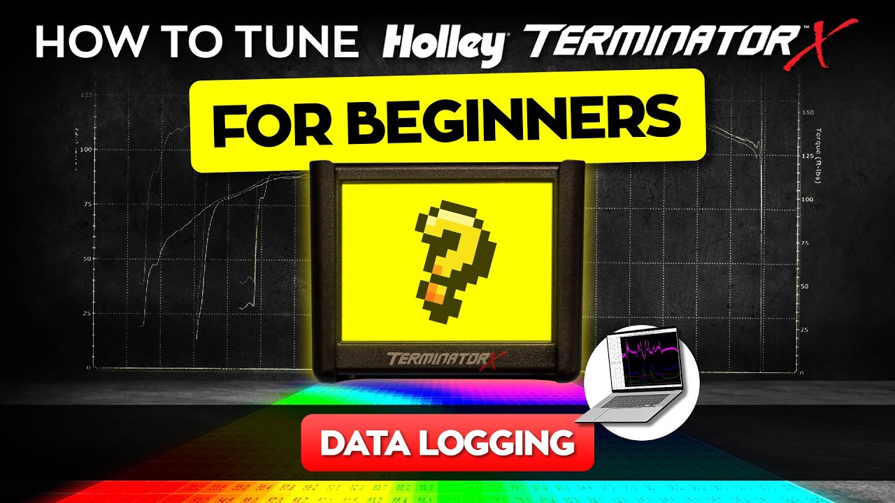 Как настроить Holley Terminator X для начинающих — Введение в регистрацию данных