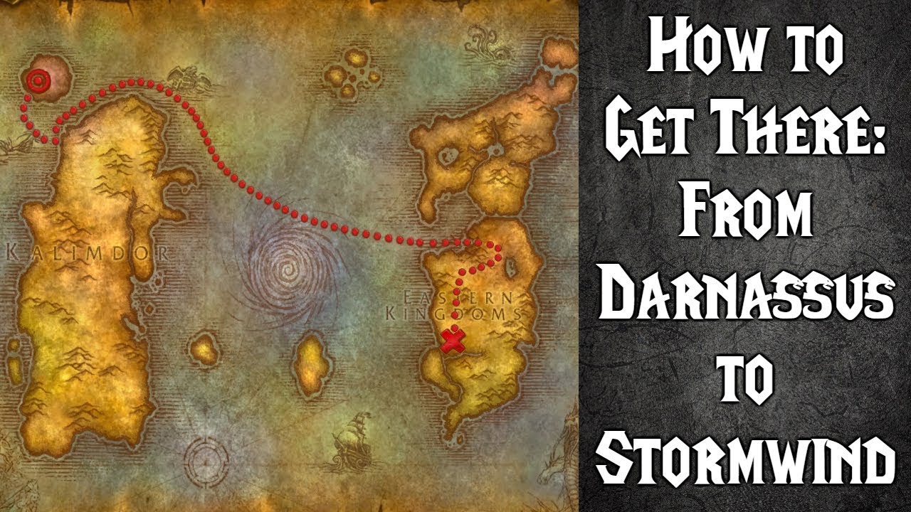 Jak dostać się do Stormwind z Darnassus Classic