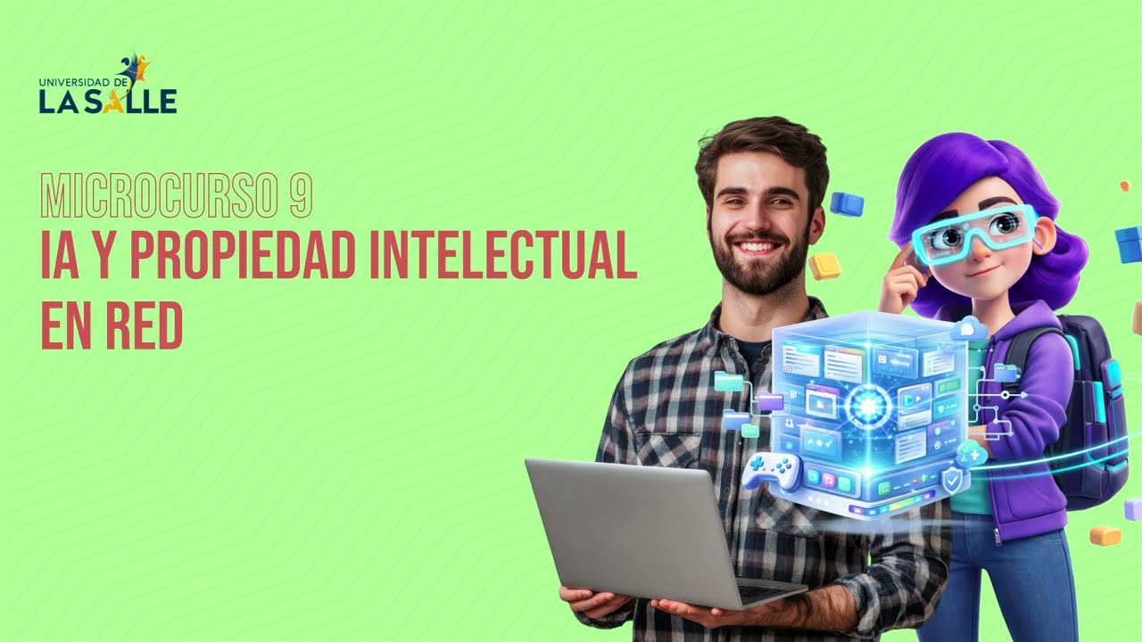 ¿De quién es lo que crea la IA? Propiedad Intelectual para Docentes 🧠📜