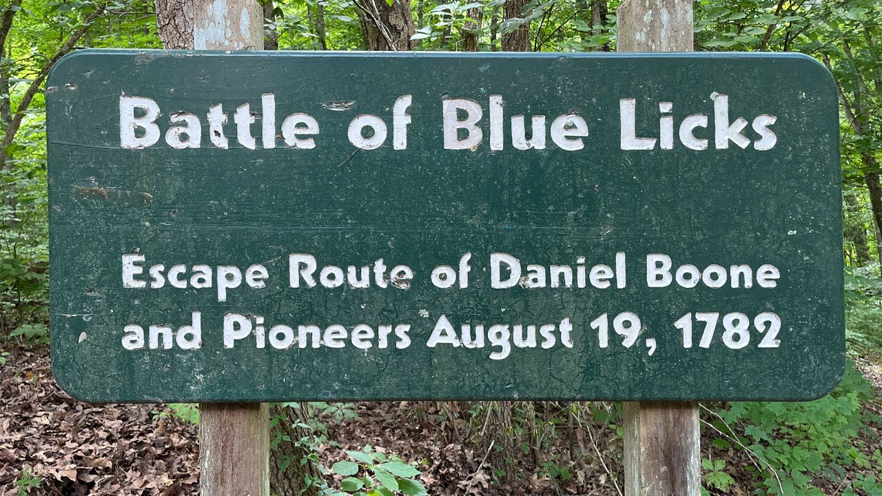 Touring Blue Licks Battlefield State Resort Park