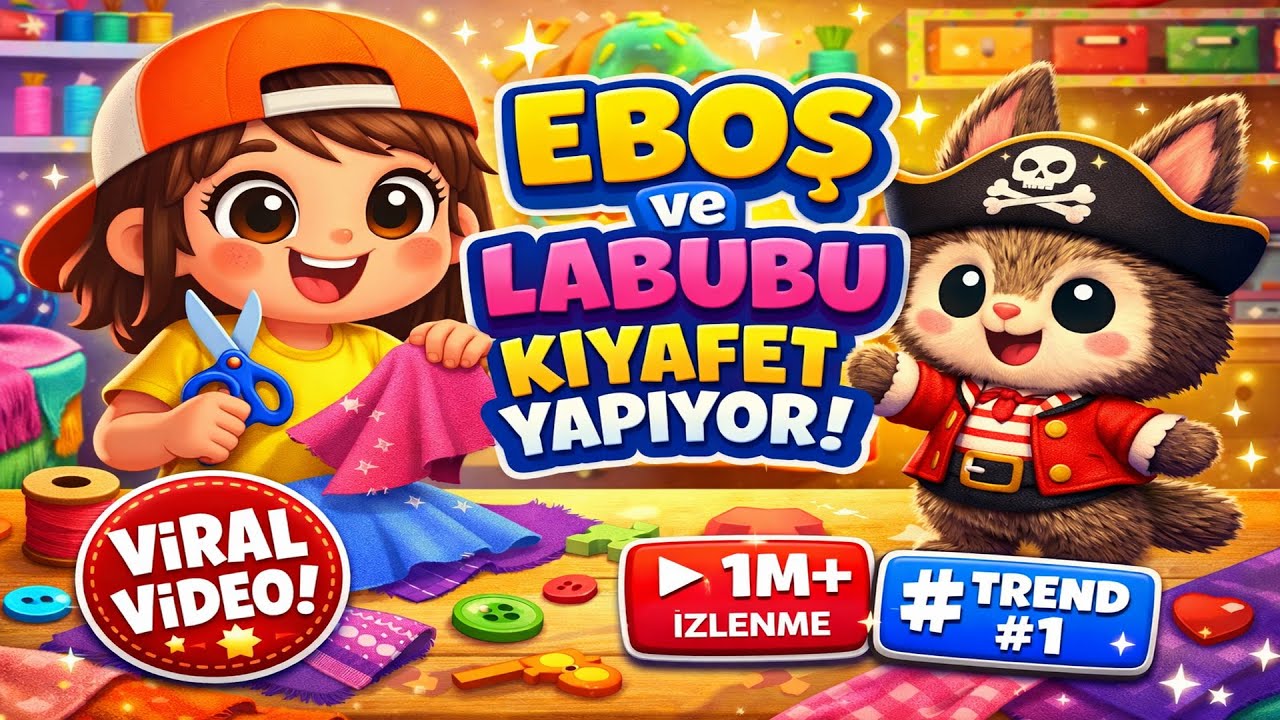 Eboş Labubusuna Kıyafet Yapıyor