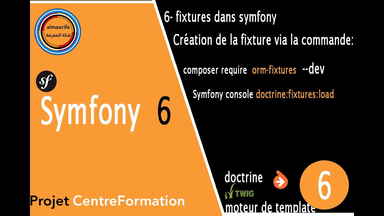 6-les fixtures dans Symfony