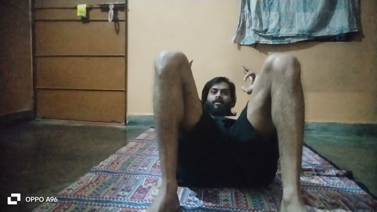Always exercise at home to stay fit. 